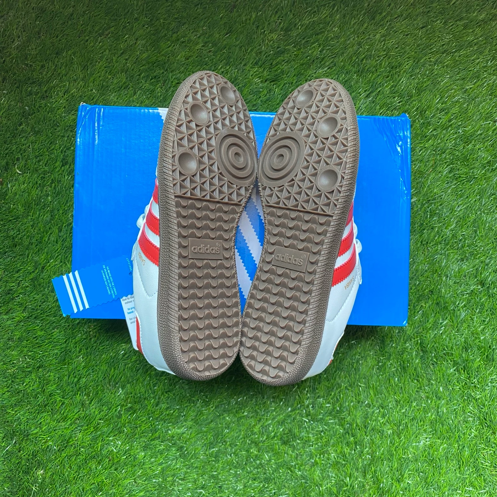 Adidas Samba OG Brancas e Vermelhas | Tamanho 39 | Novas | Com Caixa – photo 7